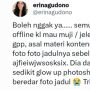 Kocak! Jelekin Kaesang Boleh Tapi Jangan Pakai Foto Lama, Ini Erina Belain Suami Apa Gimana?