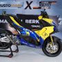 All-New Aerox Bertema Camel Yamaha Moto GP Team Jadi Juara Customaxi & Yard Built 2023, Idenya Motor Valentino Rossi