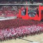 Di Hadapan Megawati, Jokowi, dan Maruf Amin, 7.000 Pasukan Satgas Cakra Buana PDIP Menghentak GBK