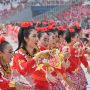Dilatih Guruh Soekarno, 3.000 Penari Kecak Tampil Menggelegar di BBK 2023