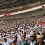 HUT Bhayangkara Ke-77, Ribuan Warga Tumpah Ruah Di Stadion GBK Sore Ini