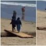 Wasada Dugaan Pungli di Pantai Carita, Wisatawan Diminta Rp5.000 untuk Nyebrang Jembatan