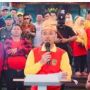 Bupati Sambut Rombongan Tamu Event Ritual Bakar Tongkang 2023
