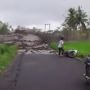 Detik-detik Aliran Lahar Dingin Semeru Meluap ke Atas Jembatan Candipuro Lumajang, Warga Lari Berhamburan