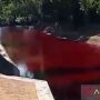 Heboh, Sungai di Pamekasan Berwarna Merah