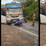 Diduga Ugal-ugalan di Jalan, Sopir Bus Dihukum Push Up dan Squat oleh Anggota TNI