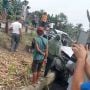 Minibus Ditabrak Kereta Api di Kisaran, Satu Tewas