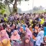 Aksi Blokir Jalan Perusahaan Sawit di Muaro Jambi Dibubarkan, Emak-Emak Dan Anak-Anak Dibawa ke Polda