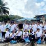 Pegadaian Bersih-bersih Pantai Melawai Balikpapan melalui BUMN Environmental Movement