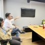 Perwakilan Pemprov DKI Jakarta Diskusi di Kantor Suara.com