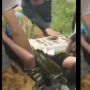 Pria Nyangkut ke Motor Gegara Berkendara Pakai Sarung, Bikin Salfok