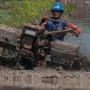 Adu Cepat Kejuaraan Balap Traktor di Klaten