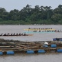 Seru! Lomba Perahu Tradisional Festival Candi di Muaro Jambi