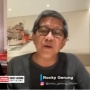 Rocky Gerung Minta Maaf Usai Dilaporkan ke Polisi soal Tuduhan Hina Jokowi