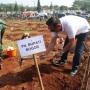 Lokasi Kumuh Bekas Lahan Pasar Malam dekat Stadion Pakansari Bogor Berubah Jadi Hutan Kota