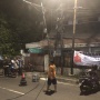 Lagi, Pengendara Motor Terjatuh Setelah Terjerat Kabel Fiber Optik di Palmerah