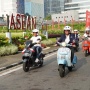 PLN dan Aismoli Gelar Konvoi 200 Motor Listrik