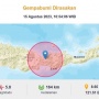 Gempa Bumi M 5,8 Guncang NTT, Terasa di Mataram Hingga Denpasar