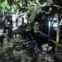 2 Kobong di Cimarga Lebak Hangus Terbakar, Diduga Akibat Korsleting Listrik