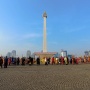 LIVE STREAMING: Prosesi Kirab Bendera Merah Putih dari Monas ke Istana
