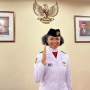 Sepatu Lepas Saat Bawa Baki Bendera di Istana Merdeka, Lilly Wenda: Gak Panik Sama Sekali