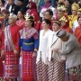 Aksi Usil Menteri PUPR Basuki ke Erick Thohir saat Upacara HUT ke-78 Kemerdekaan RI di Istana