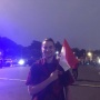 Nonton Perayaan HUT RI ke-78 di Depan Istana Merdeka, Warga Amerika Ini Terkagum-kagum dengan Kirab Budaya