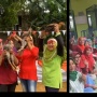 Momen Kocak Emak-Emak di Citayam, Lomba Tangkap Ayam Auto Goreng di Tempat