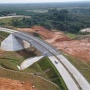 Progres Proyek Jalan Tol Trans Sumatera Bayung-Lencir-Tempino Seksi 3 Capai 54,28%