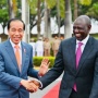 Sama-sama Jadi Tokoh Paling Korup di Dunia Versi OCCRP, Momen Jokowi Salaman dengan Presiden Kenya Jadi Sorotan