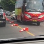Begini Kata BMKG soal Video Traffic Cone yang Meleyot di Semarang