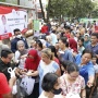 Sahabat SandiUno DKI Jakarta Bersama Fafi Peduli Gelar Bazar Sembako Murah