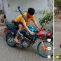 Modifikasi Motor Jadi Super Nyeleneh, Warganet: Mending Jalan Kalau Ditawarin Naik