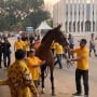 Datangi Markas Golkar jadi Pembicara, Prabowo Mendadak Dikasih Seekor Kuda Besar