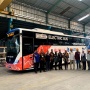 Bus Listrik Pupuk Kaltim Mejeng di Peresmian BRT Bandung Raya