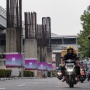 Banner KTT ASEAN Hiasi Tiang Monorel Mangkrak di Rasuna Said