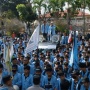 Mahasiswa Unri Demo Gubernur Syamsuar di Akhir Jabatan, Ungkit Janji Kampanye
