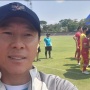 Shin Tae-yong Mendadak Selfie saat Latihan Bareng Timnas Indonesia U-23, Efek Menang Besar 9-0 atas Taiwan?