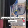 Wanita Ini Tuntun Motornya di Tengah Jalan Bikin Bingung, Netizen: Aku Juga Gak Berani