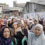 Ringankan Beban Warga Jakbar, Aksi Jaringan Sandi Uno Gelar Bazar Tebus Murah Bahan Pokok