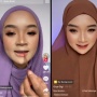 Wanita Ini Tiru Makeup Inara Rusli, Hasilnya Disebut Mirip Nissa Sabyan