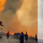 'Tornado Api' Muncul di Lokasi Kebakaran Savana Gunung Bromo, Bikin Api Berputar