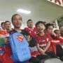 Tingkah Lucu Jan Ethes Saat Nonton Timnas U-23, Ikut Rayakan Kemenangan hingga Berakhir: 'Mbah Mau Pipis'