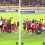 Usil Banget! Lagi Asyik Foto, Bokong Dewangga Tiba-tiba Ditendang Sananta
