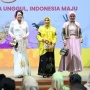 Sofha Marwah Tampil Anggun, Padukan Baju Bodo dan Sarung Lagosi di Pameran Kriyanusa
