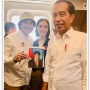 Momen Bahagia Anak Vino G Bastian, Lukisannya Ditandatangani Presiden Jokowi