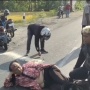 Viral Momen Santuy Seorang Pria Usai Terlibat Kecelakaan, Warganet: Dikasih Musibah Malah Dinikmati