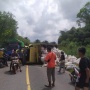 Seorang Sopir Tewas dalam Kecelakaan Maut di Jalan Trans Kalimantan