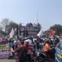 Massa GNPR Gelar Aksi Bela Rempang di Patung Kuda,