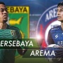 Link Live Streaming Persebaya Surabaya vs Arema FC di Laga Derbi Jatim Sore Ini